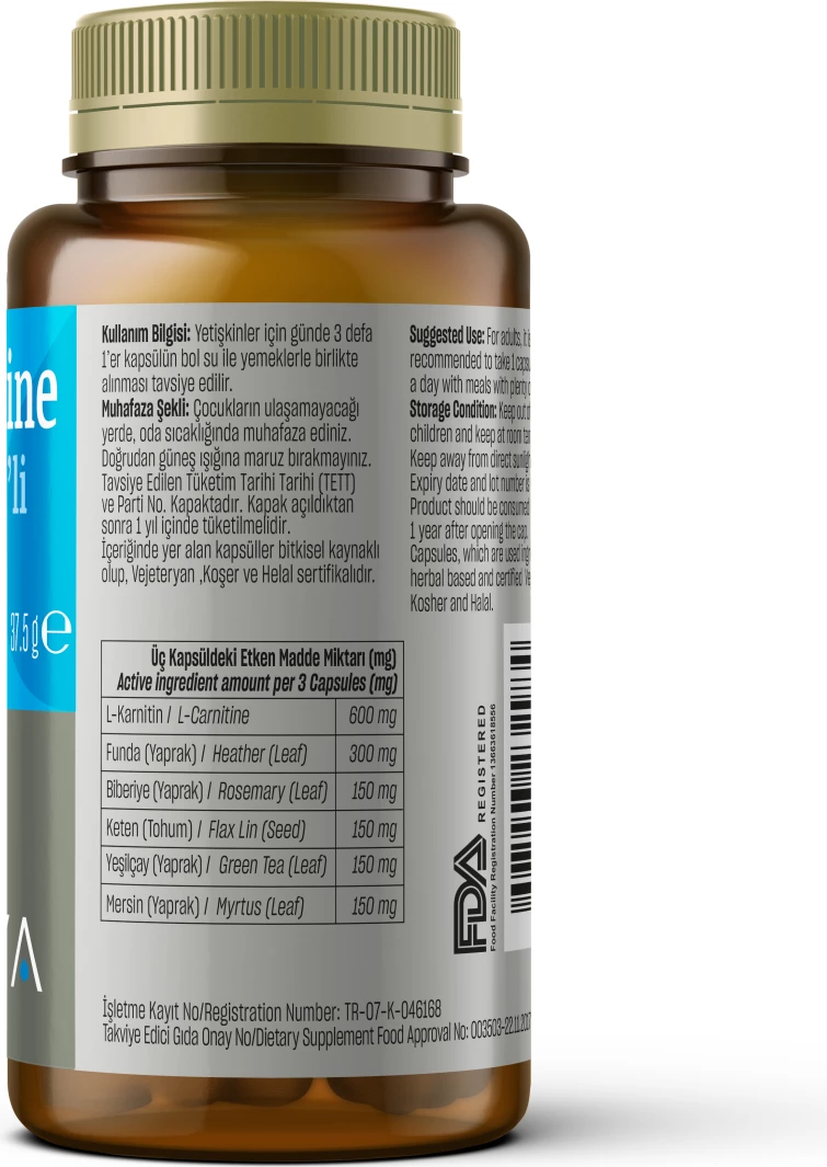 L-Carnitine Complex 60 capsules