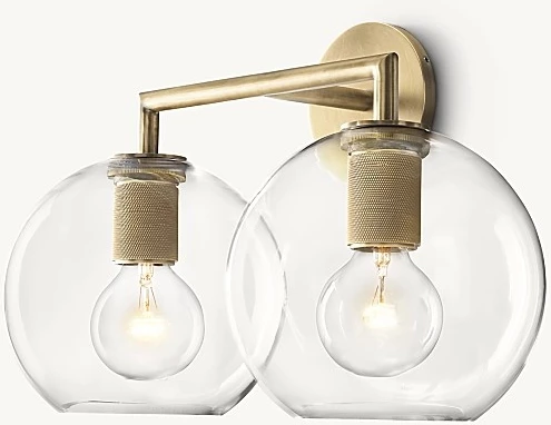 Anësore muri klasike – 2 llampa