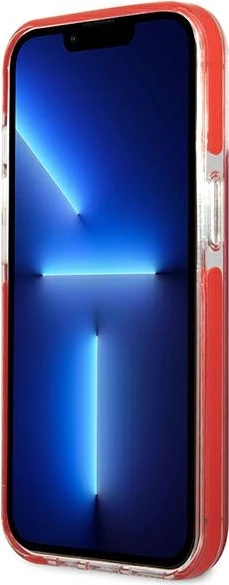 Mbështjellës Karl Lagerfeld KLHCP13LTPE2TR për iPhone 13/13 Pro, 6.1", i kuq