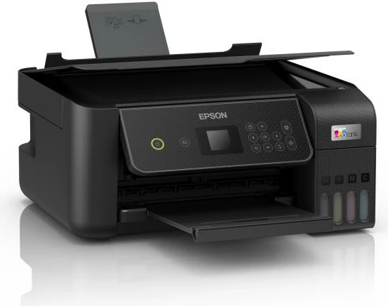 Printer multifunksional, Epson, EcoTank ET-2870 (C11CJ66421), A4, Inkjet 1200 dpi, 28-37 ppm, e zezë