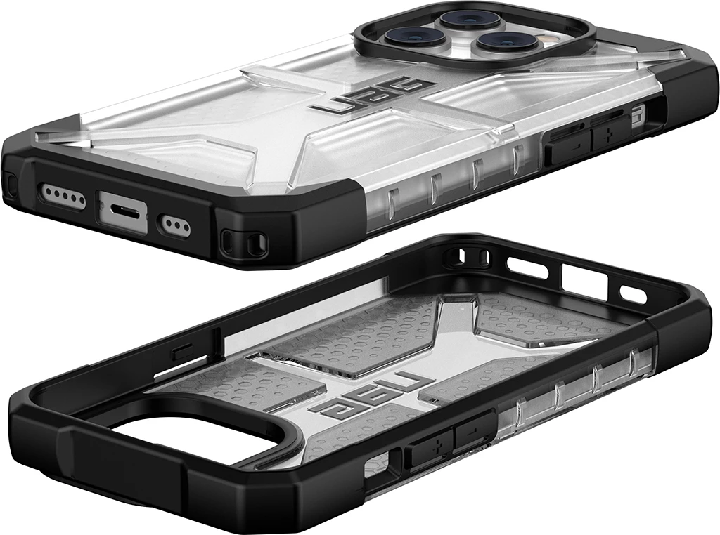 Mbështjellës UAG Plasma për iPhone 14 Pro, transparent