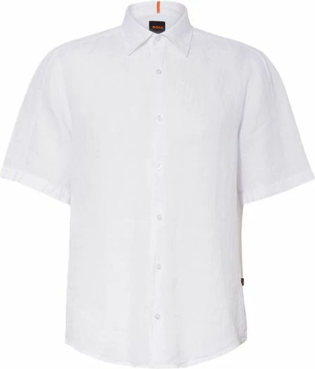 Këmishë për meshkuj Boss, e bardhë