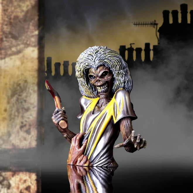 Kuti dekorative bust, NEMESIS NOW, Iron Maiden Killers, me hapësirë ruajtjeje