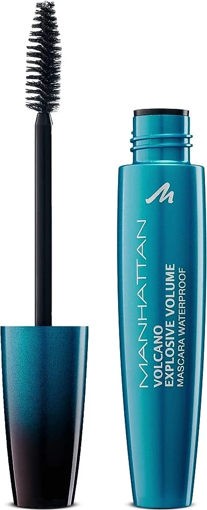 Maskarë për qerpikë Manhattan, Volcano Explosive Volume Waterproof, 1010N Black, 10ml