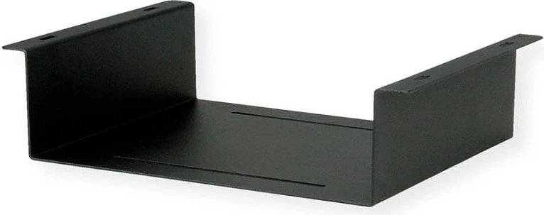 Raft për rack Roline 17030113, metal, 10 kg, 244.8 x 203 x 70.4 mm, i zi