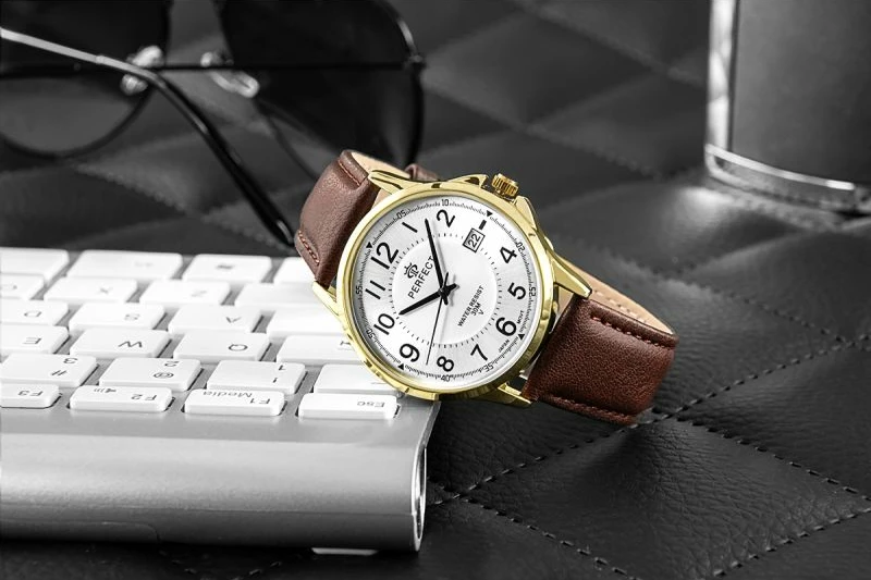 Orë dore për meshkuj PERFECT, ngjyrë ari