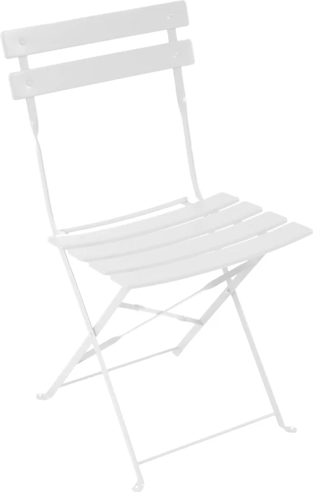 Karrige Bistro palosëse metalike, ngjyrë e bardhë, set 2 copë, 42x46x82cm