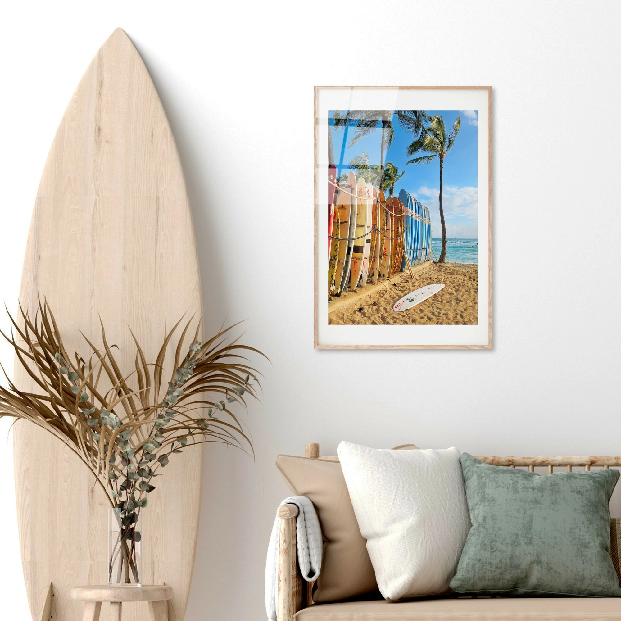 Pikturë dekorative prej xhami të temperuar, Wallity UV-1068, 30x45cm