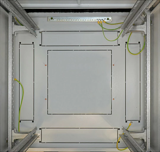 Kabinet rrjeti EFB Elektronik Netzwerkschrank-PRO 42HE, 1963 x 800 x 1200 mm, RAL 7035 gri