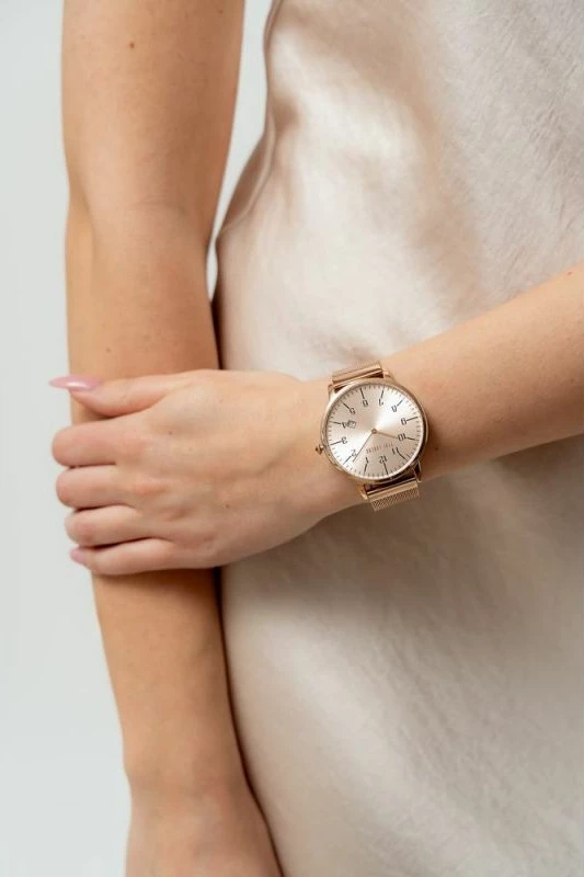 Orë dore për femra Paul Lorens, rozë gold