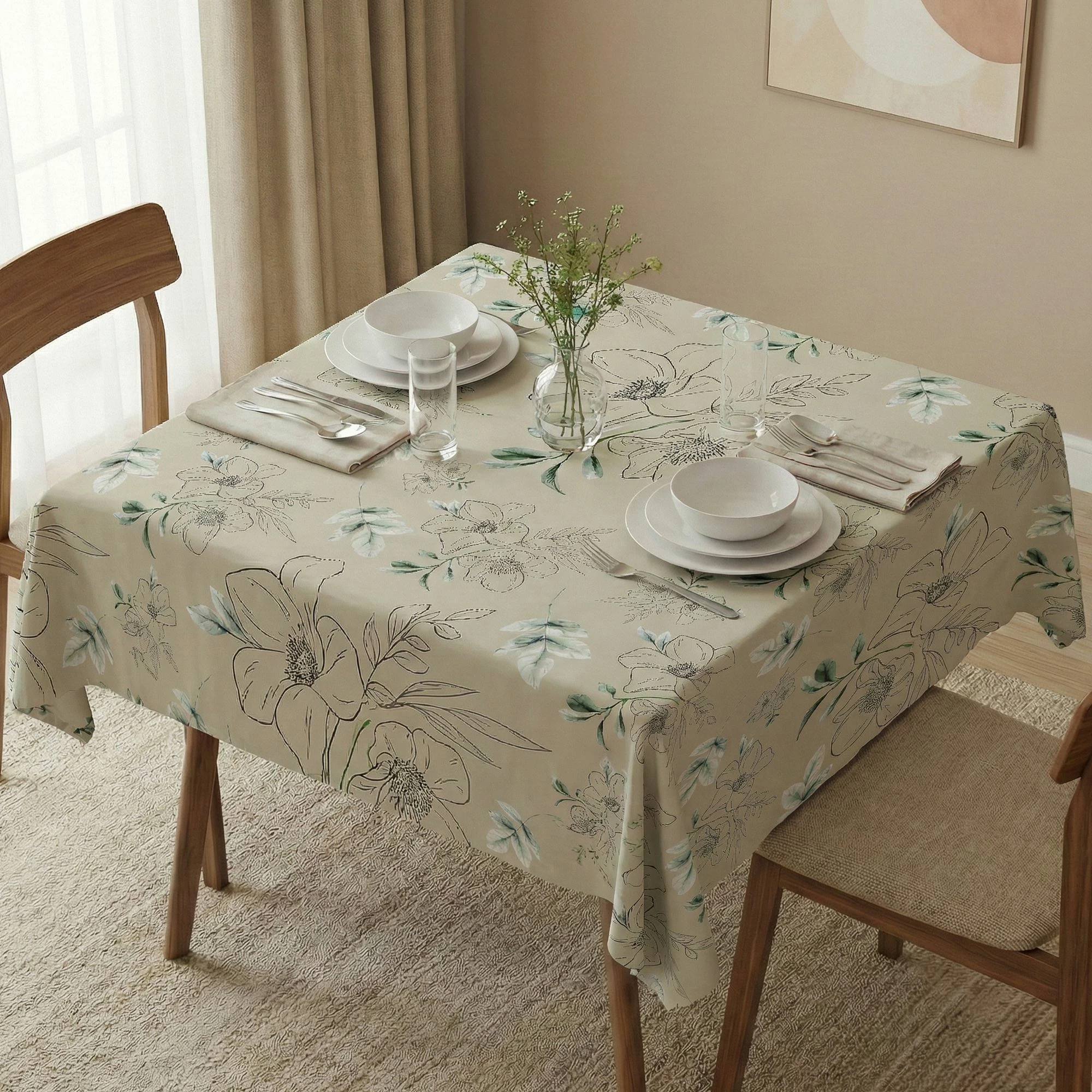 Mbulesë tavoline Hermia, Asr-tblclt25-47, 140x140cm