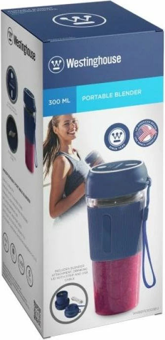 Blender pa kabllo Westinghouse 300ml, blu e errët