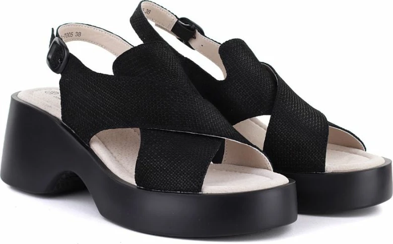 Sandale për femra S.Barski 7005, të zeza