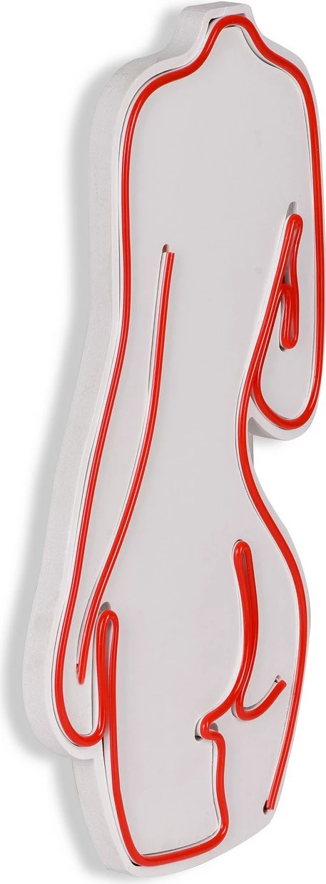 Dritë dekorative LED plastike, trup femre, ngjyrë e kuqe - 8