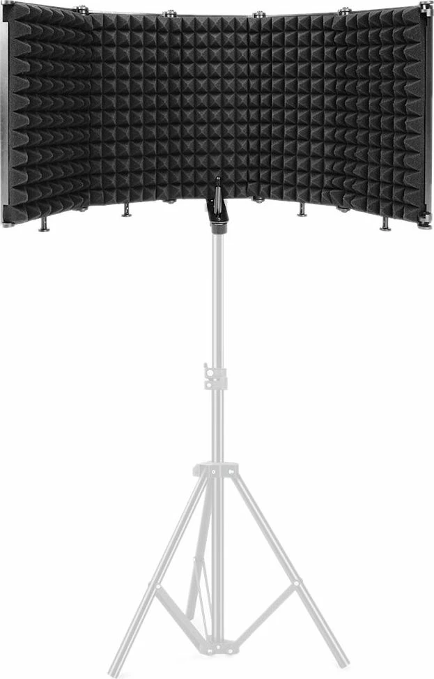 Kabina akustike Mozos MSHIELD-CABIN-ECO, 5 panele, adapter 3/8\"–5/8\", e zez, set me pjesë montimi