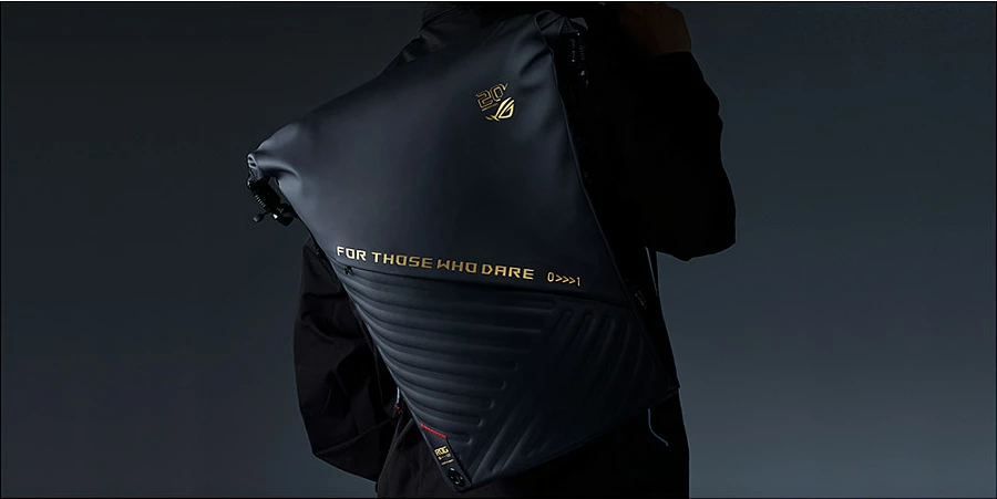 Çantë shpine ASUS ROG Slash Rucksack BP3802 Edition 20, për laptop, e zezë
