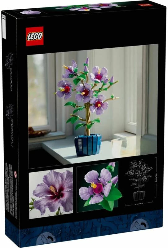 Set ndërtimi Lego për të rritur, Botanical Collection Hibiscus