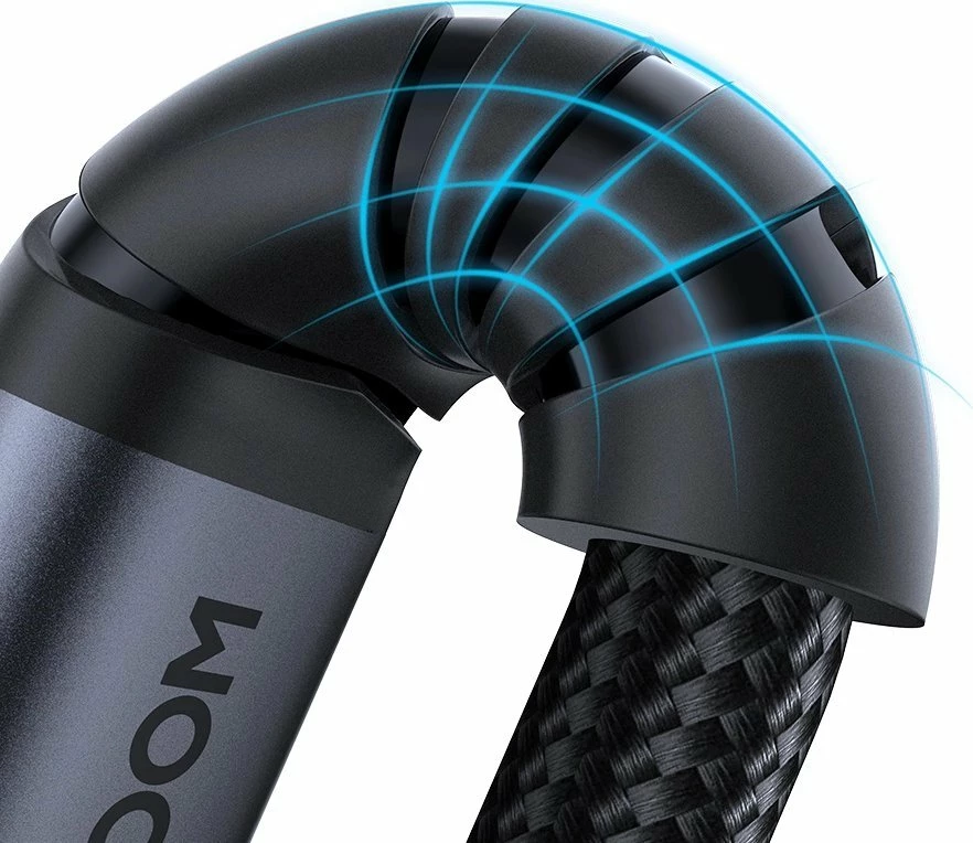 Kabllo audio Joyroom SY-A06 Lightning në AUX 3.5mm 1.2m, e zezë
