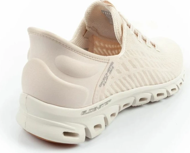 Atlete femra Skechers Glide-Step Slip-ins, ecru [Madhësia: 35]
