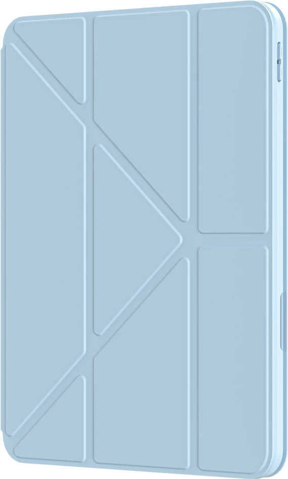 Mbështjellës tabletë AmazingThing Titan Pro Mag për iPad Air 11" M3/M2 & 10.9" (5 gjenerata) me qëndrim magnetik 720° dhe mbajtëse Apple Pencil, blu