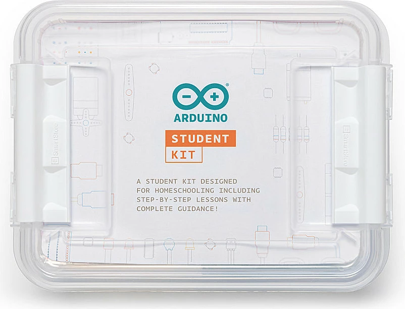 Kit edukativ Arduino Education Student Kit, me bateri, me kuti bartëse