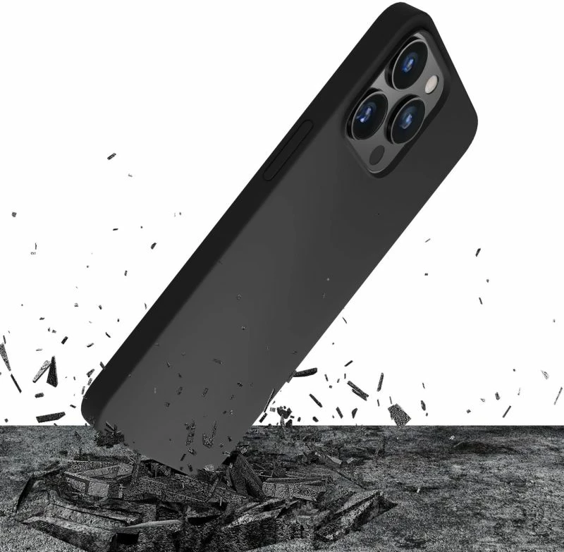 Kuti silikoni për iPhone 16 Pro 3mk, e zezë