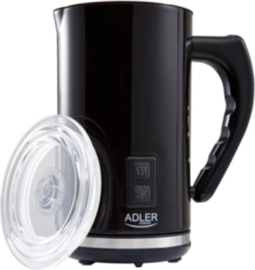 Shkumëzues qumështi Adler AD4478 355 ml 500W, i zi
