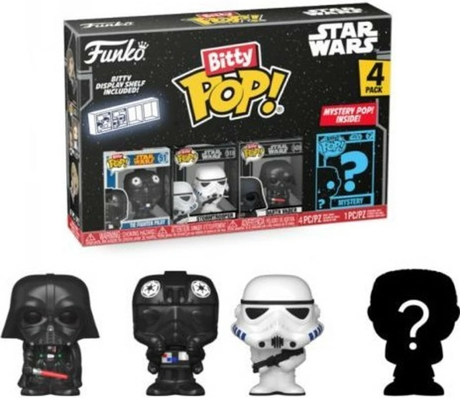 Figurinë koleksionuese Funko Bitty Pop! Star Wars Darth Vader 4-pack