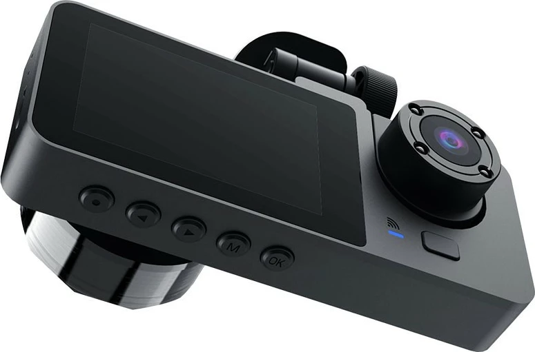 Kamerë makine Tracer HALO 360D me 2 kamera, Full HD 1080p, ekran 3.0'' IPS, kënd 120°, microSD, USB-C, e zezë