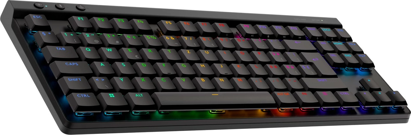 Tastierë mekanike Logitech G 920-012553, RGB, wireless & USB, QWERTZ, e zezë