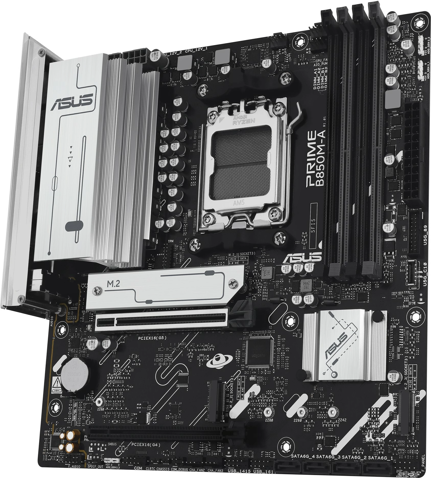 Pllakë amë ASUS PRIME B850M-A-CSM, micro ATX, Intel