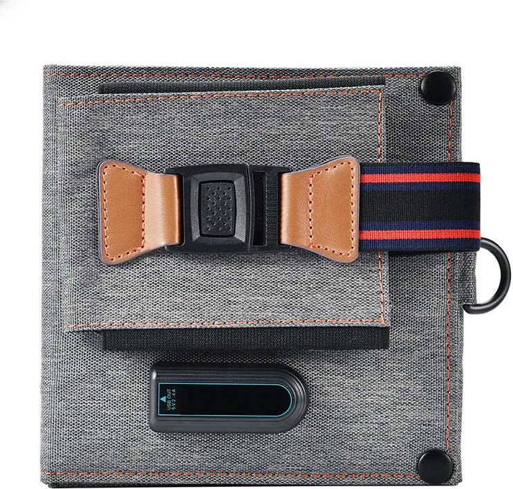 Karikues diellor i palosshëm Choetech SC004, 14W, 1xUSB, Gri