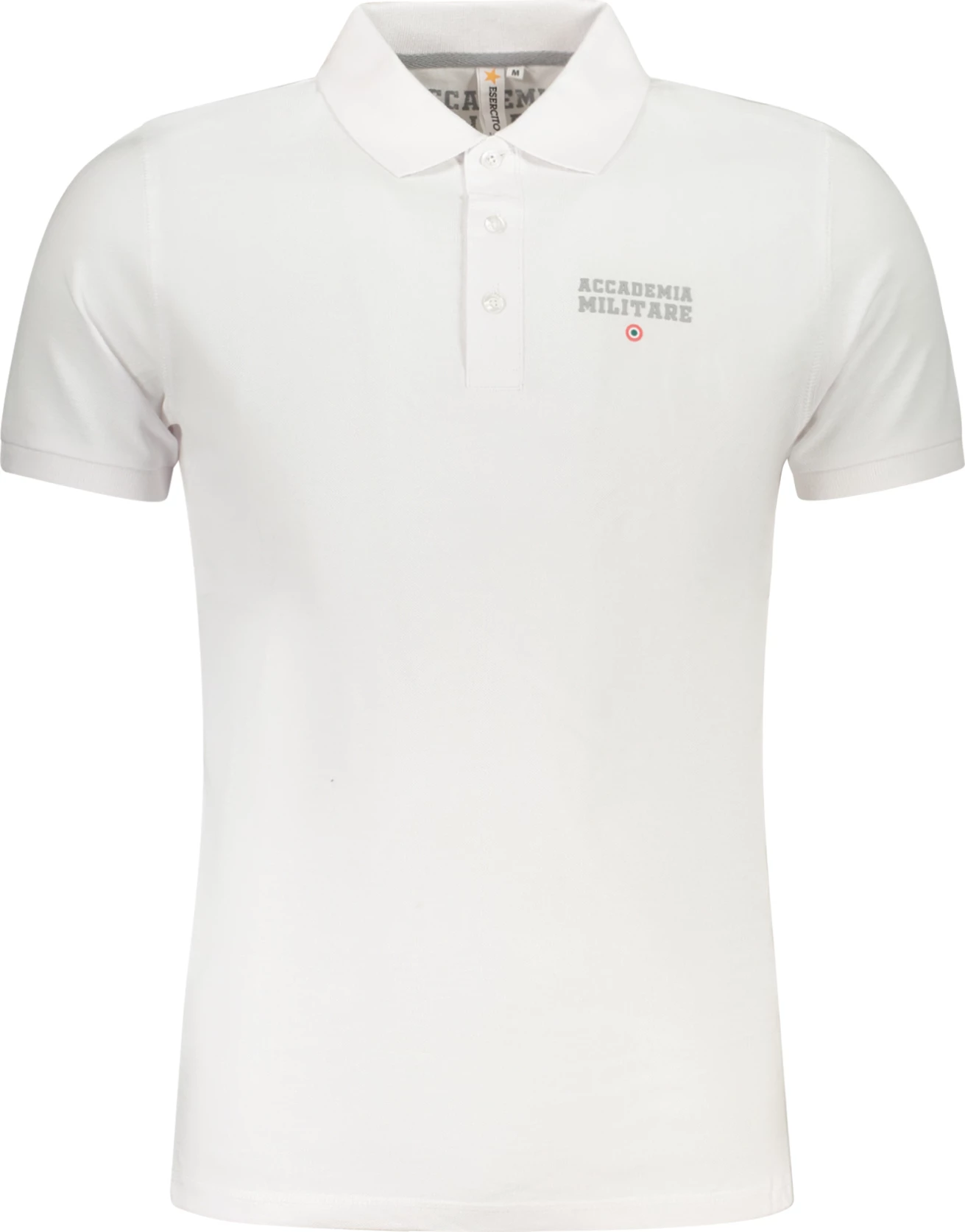 Polo për meshkuj Accademia Militare, të bardhë