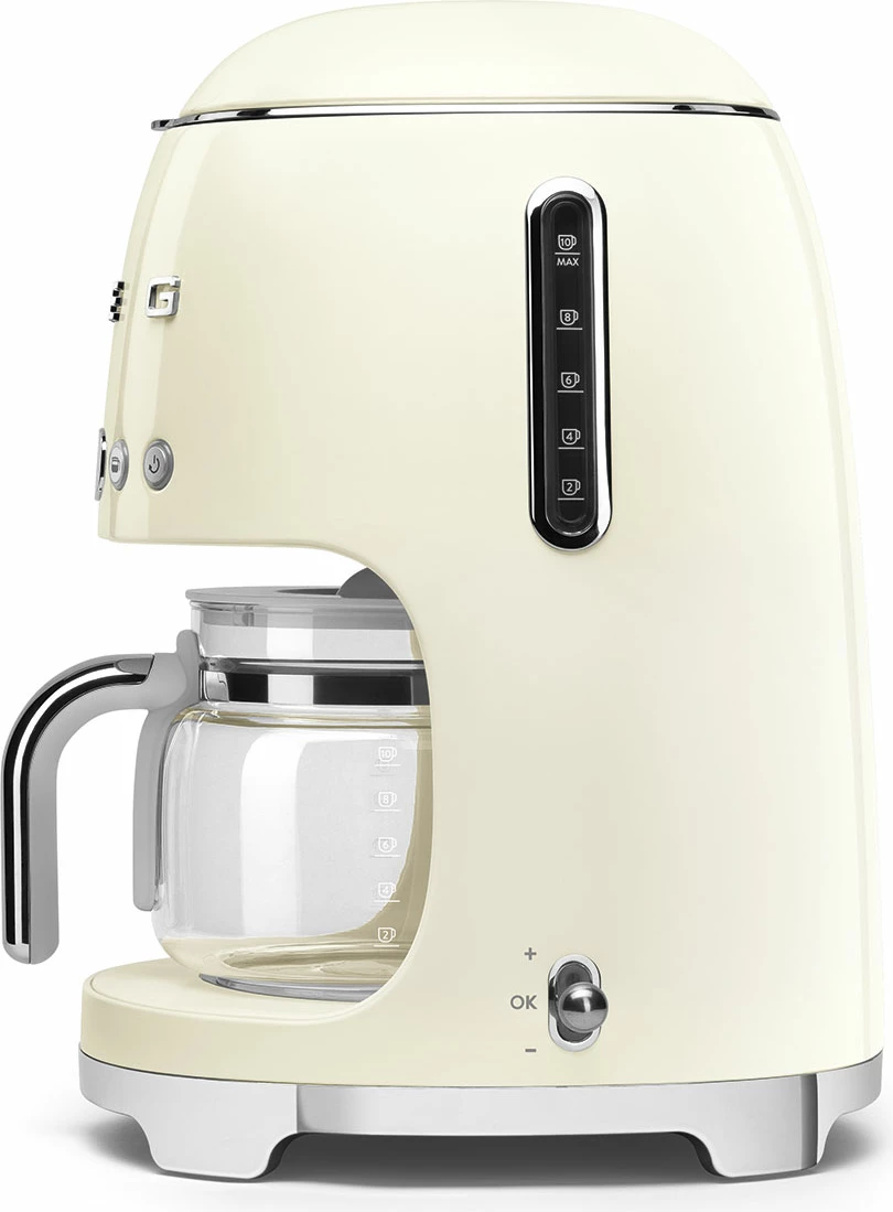 Aparat për kafe me filtër SMEG DCF02WHEU, bezhë