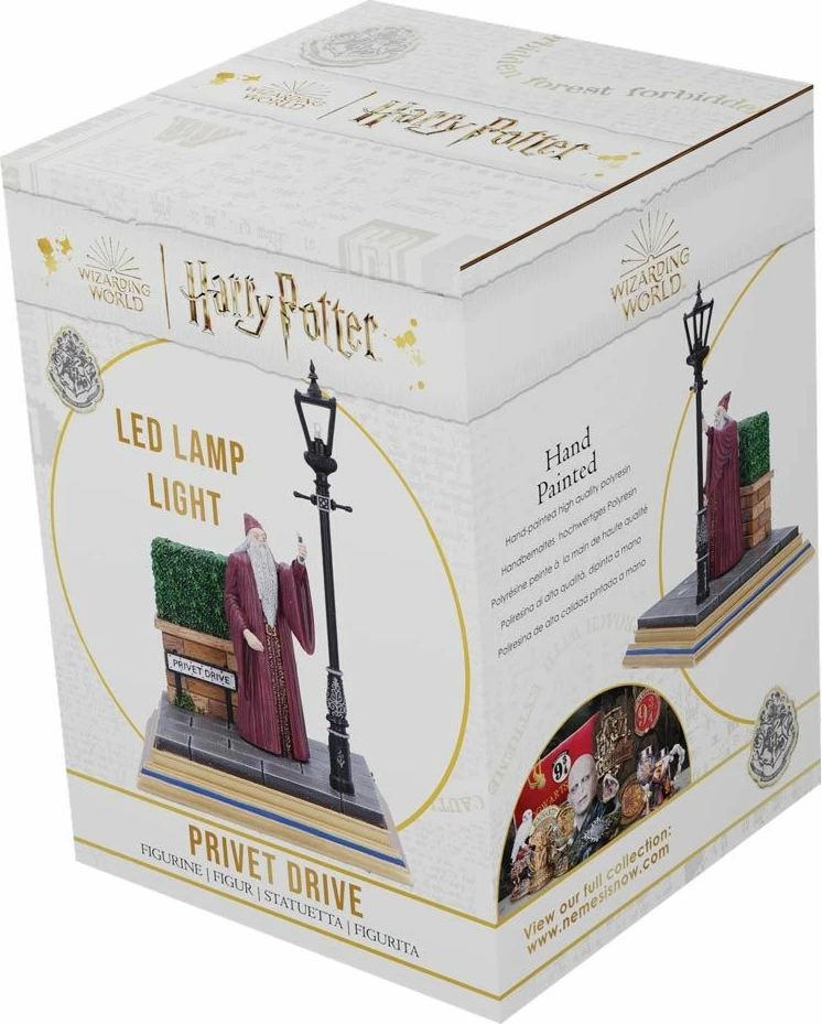 Figurinë NEMESIS NOW Harry Potter Privet Drive, 18.5 cm, me dritë, në kuti dhurate