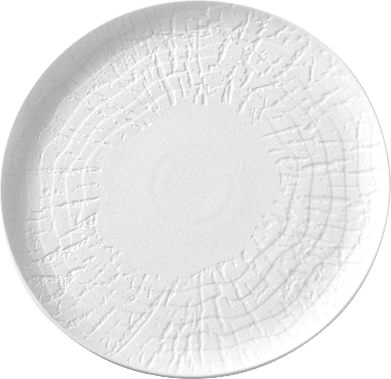 Pjatë e sheshtë Fine Dine Nordic Ø300 mm porcelan e përforcuar, e bardhë, set 3 copë