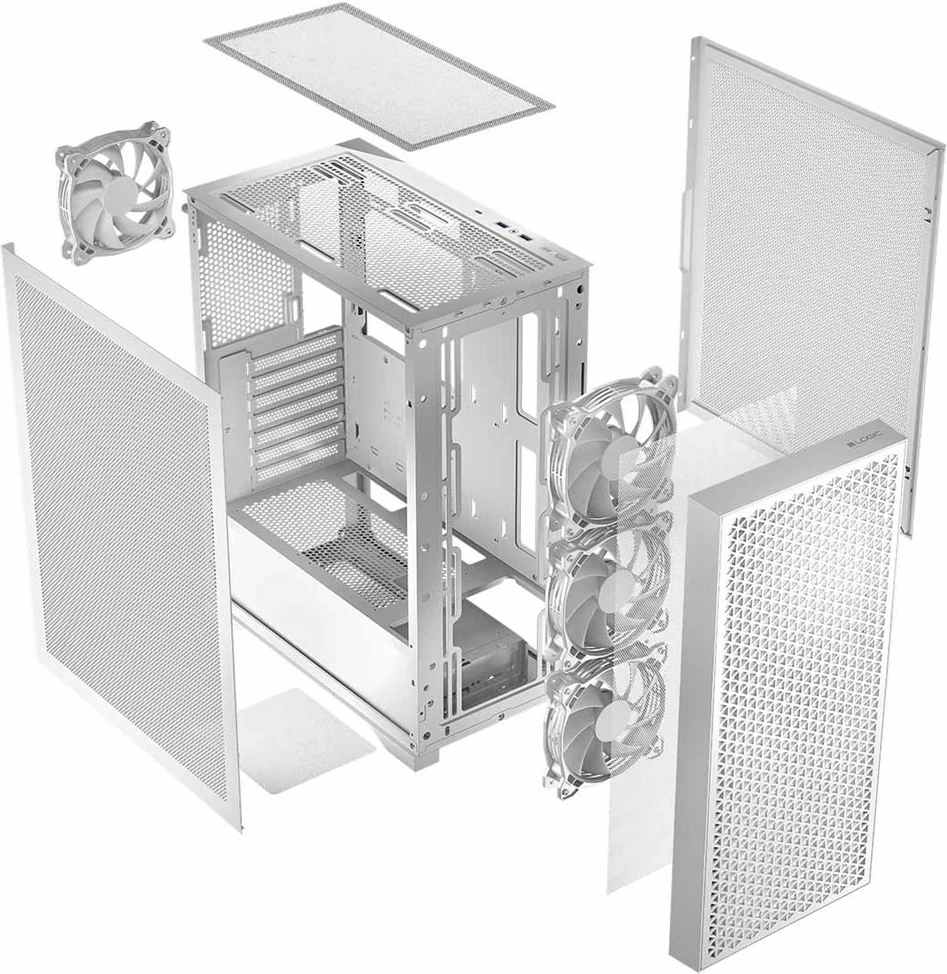 Kasë LOGIC DART PRO MIDI USB-C, e bardhë