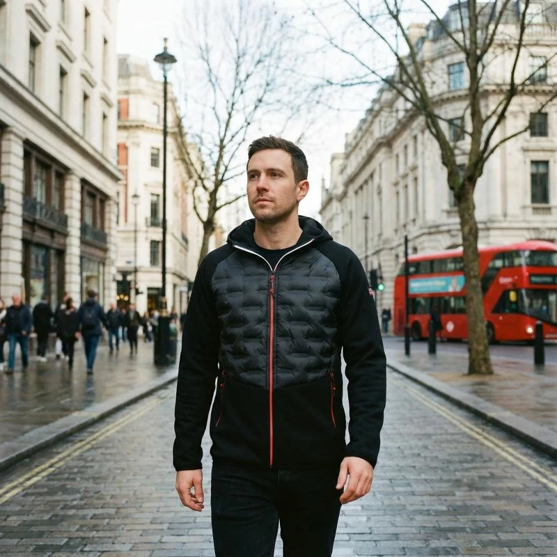 Jakne për meshkuj Geographical Norway, e zezë