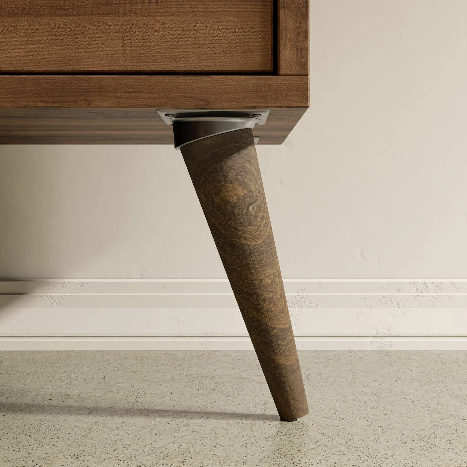 Komodë për TV, ngjyrë arre dhe antracit, Exxen - 1581