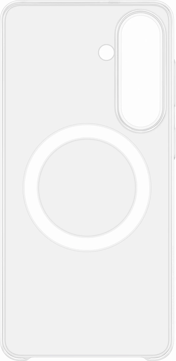Mbështjellës Samsung Clear Magnet për Samsung Galaxy S26+, kompatibil me MagSafe, transparent, në kuti