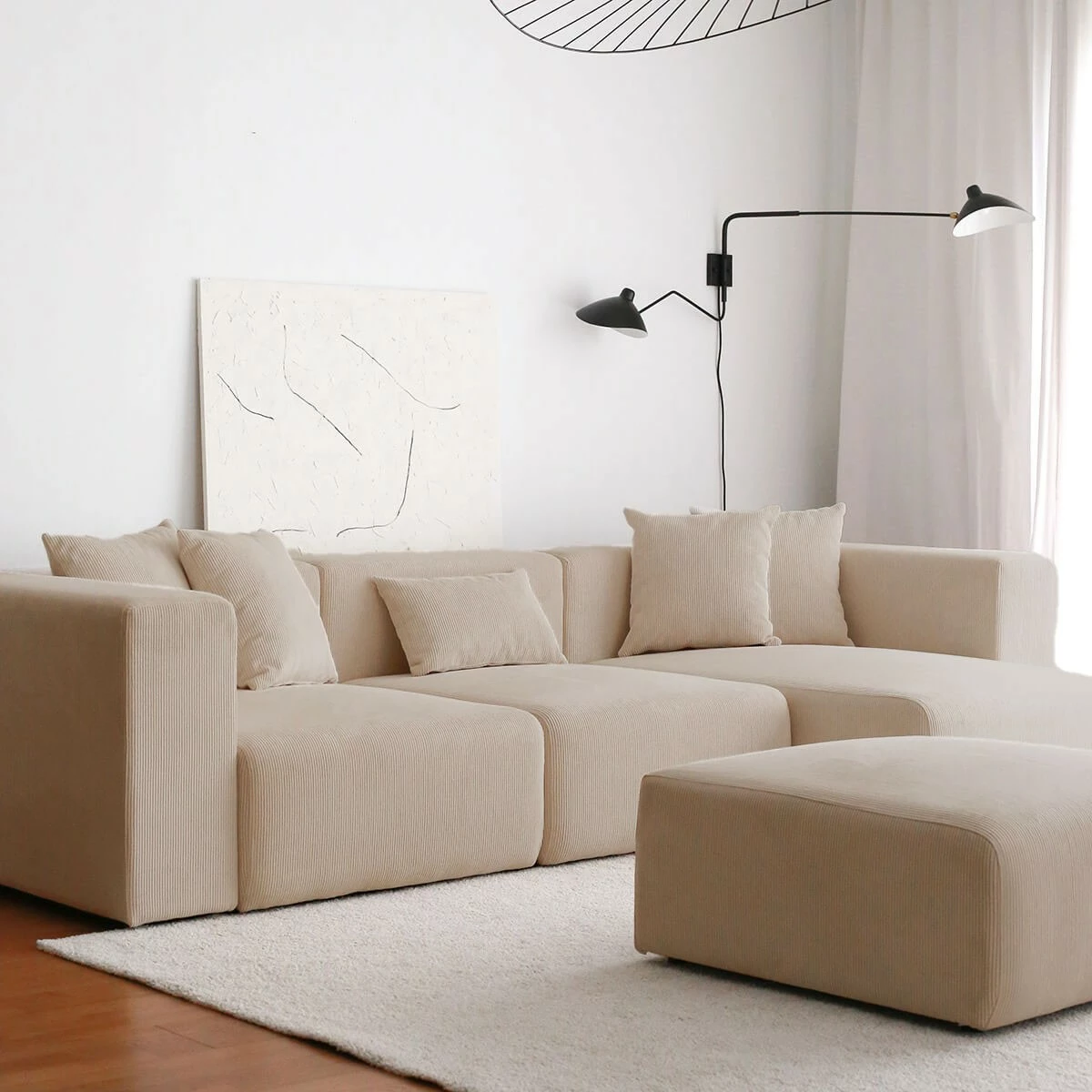 Këndare Atelier del Sofa, Yolo, bezhë
