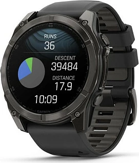 Smartwatch Garmin Fenix 8, 1.4" AMOLED, Touch, GPS, 32GB, e zezë