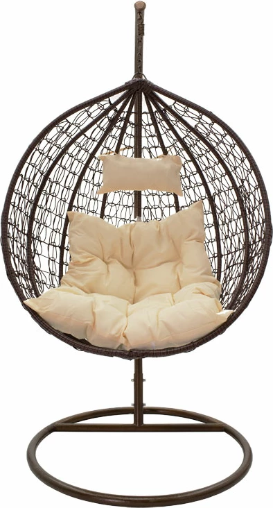 Karrige varëse për kopsht, ngjyrë kafe-bezhë, Zafer, 106x103x200 cm