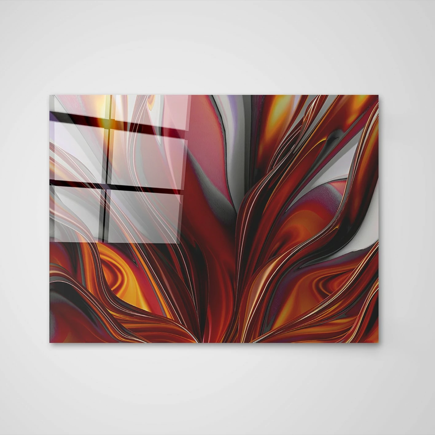 Pikturë dekorative prej xhami të temperuar, Wallity, 2055, 70x100cm