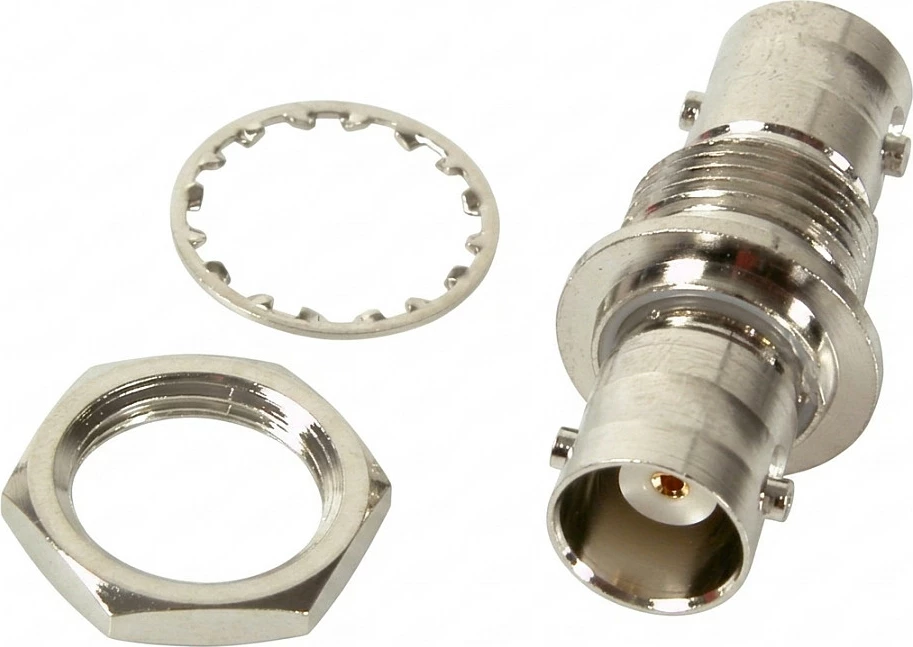 Adapter paneli EFB Elektronik Buchse/Buchse, RG58, 50 Ohm, me izolim mase
