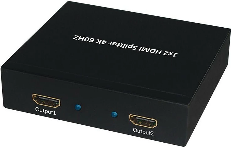 HDMI splitter VALUE 1x2 4K 60Hz, metal, i zi