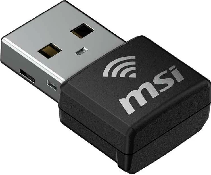 USB WiFi adapter MSI AX1800 Nano, Wi-Fi 6, 1775 Mbps