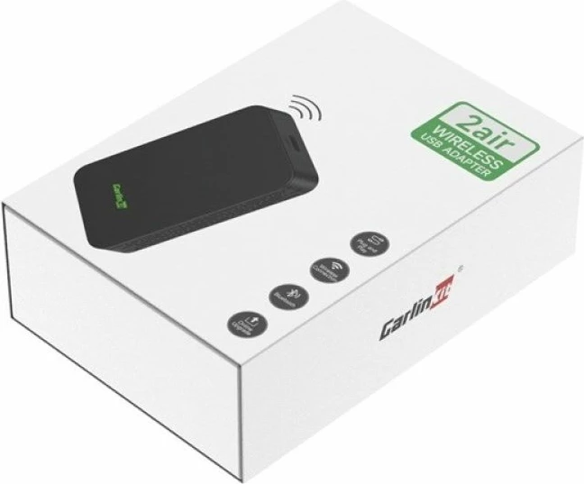 Adapter wireless për makinë Carlinkit 5.0 2Air, i zi