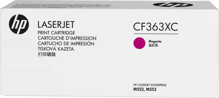Toner HP 508X (CF363XC) 9500 faqe, magenta, 1 copë