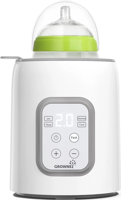 Ngrohës shishe Grownsy N10T 8-në-1 280W deri 200ml gri